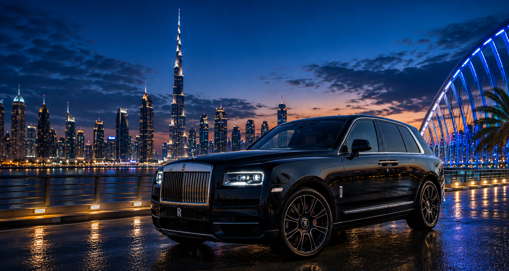 Luxury car rental in Dubai