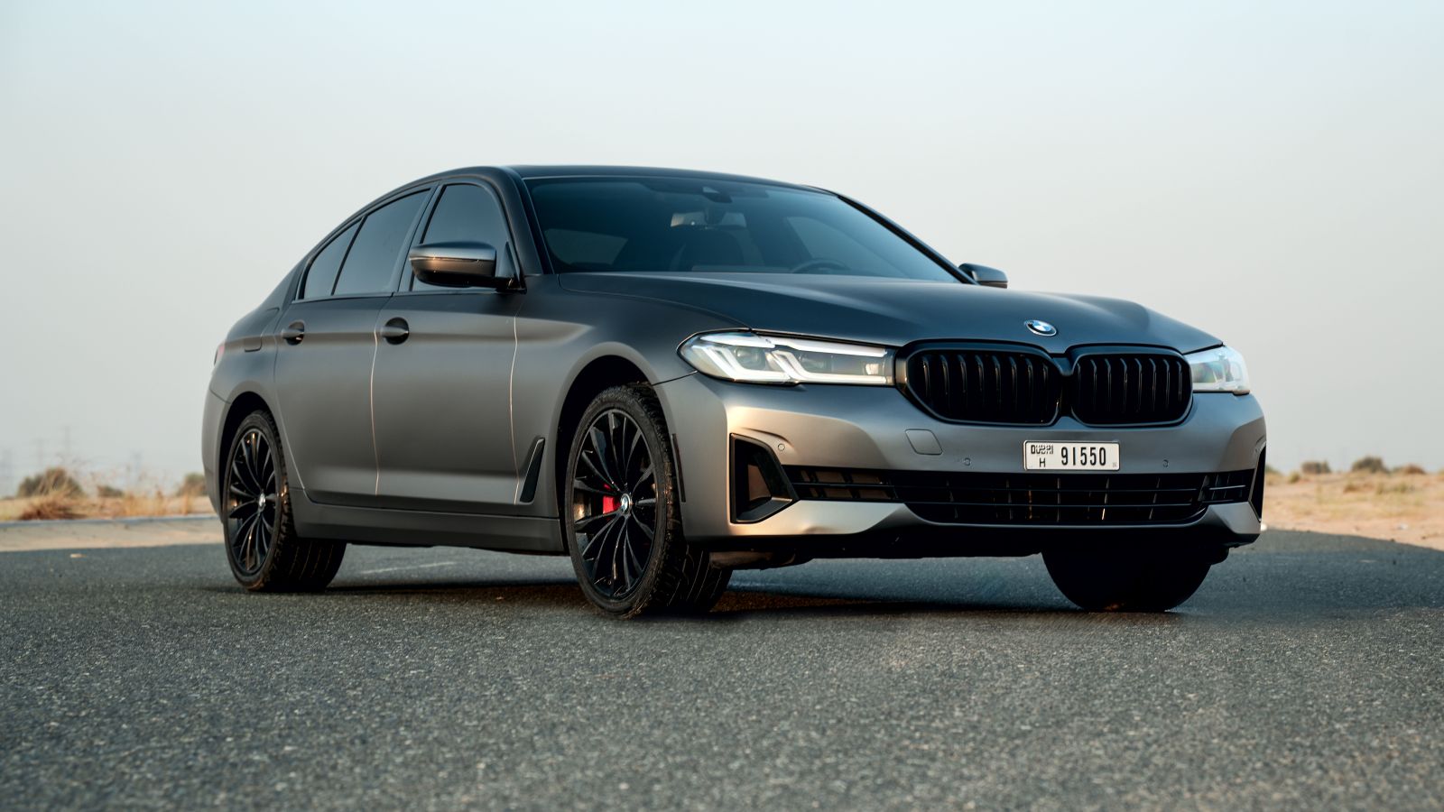 BMW 530I GRAY for rent in Dubai